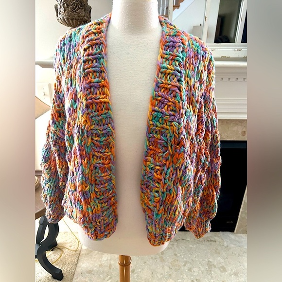 Princess Polly Sweaters - Princess Polly Crochet Cardigan Sweater